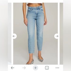 New with pocket tag Good American Good Mom  jeans.